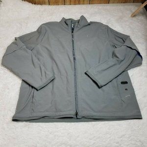 Nike Mens Windbreaker Jacket Coat 2XL XXL Gray